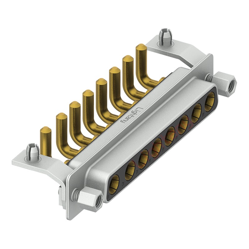 8W8母PCB彎插板/鉚支架10.8/大電流20A