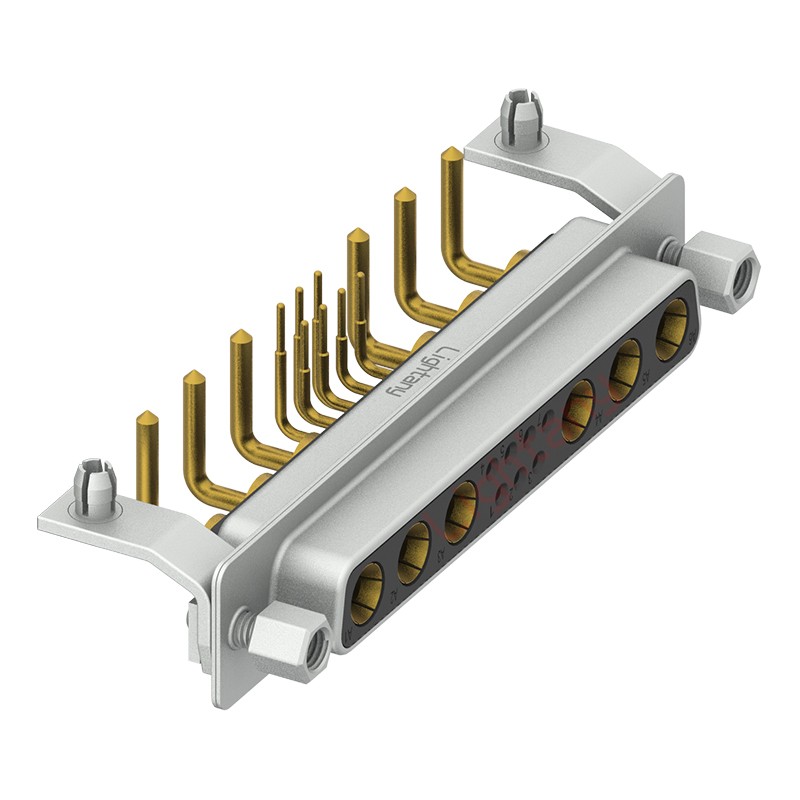 13W6A母PCB彎插板/鉚支架11.6/大電流10A